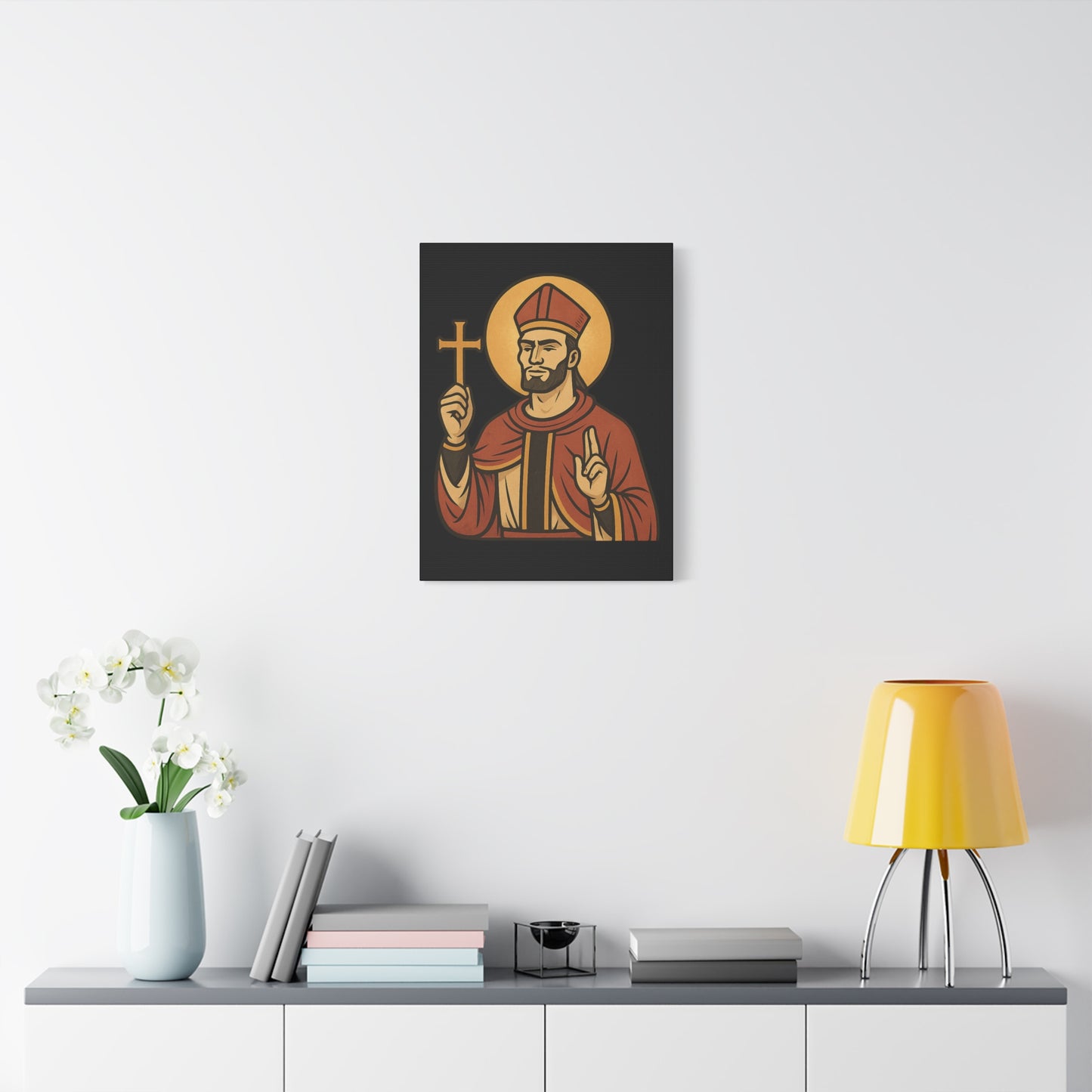 St Gigachad "Holy Habits" Canvas