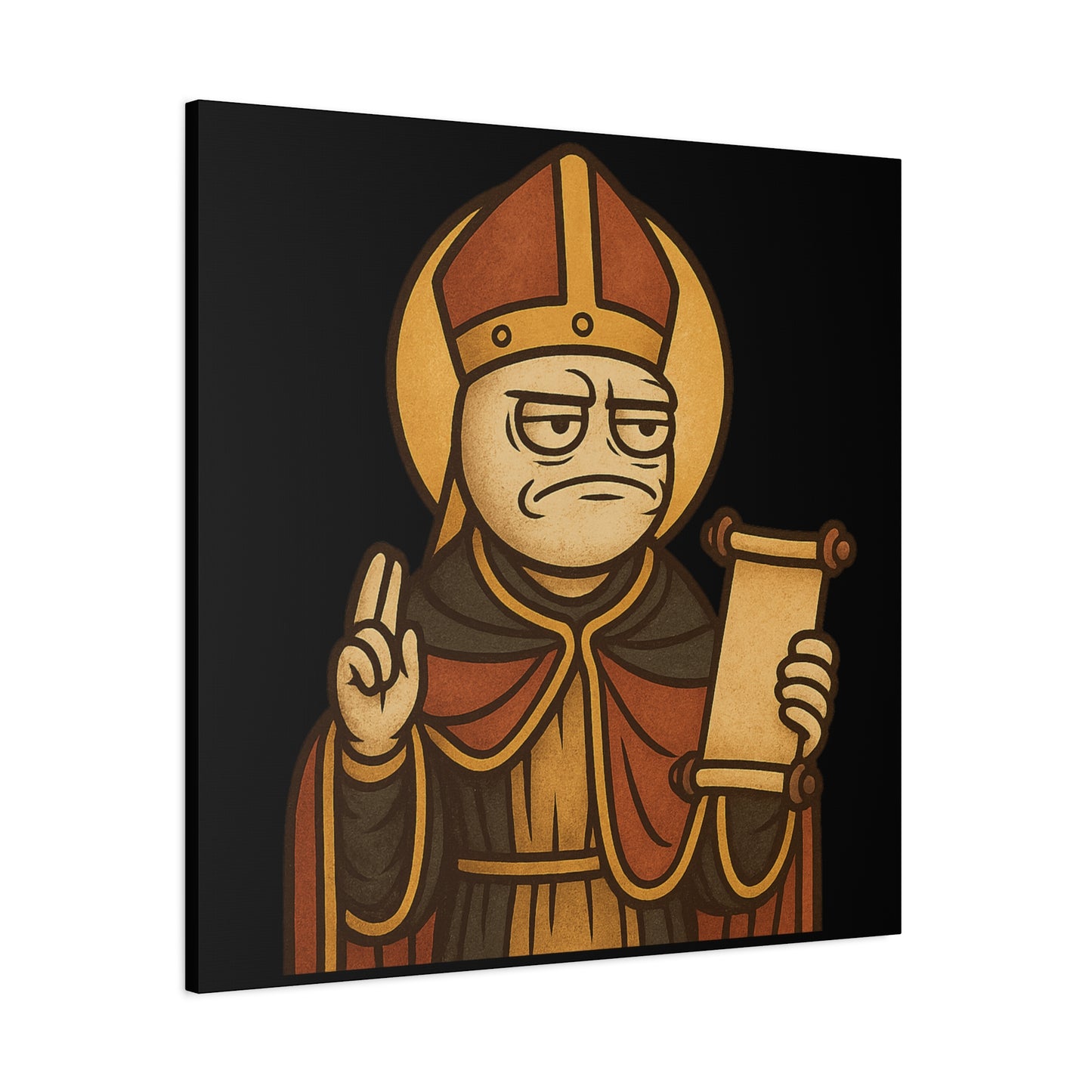 St Rage "Question" Canvas