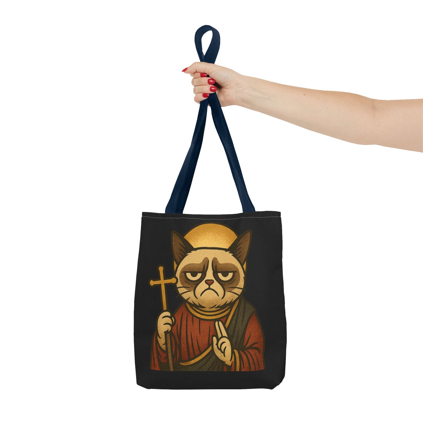 St Grumpy Cat "Repent" Tote Bag