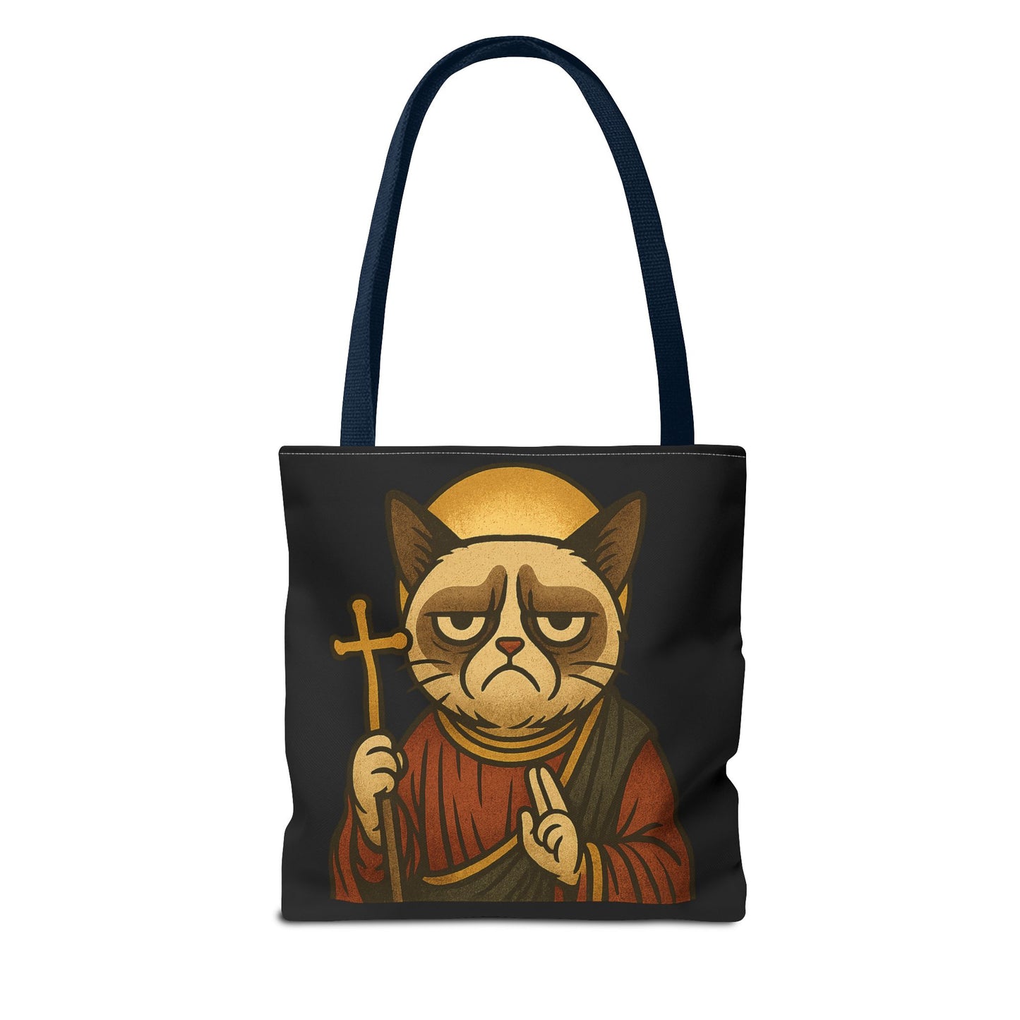 St Grumpy Cat "Repent" Tote Bag