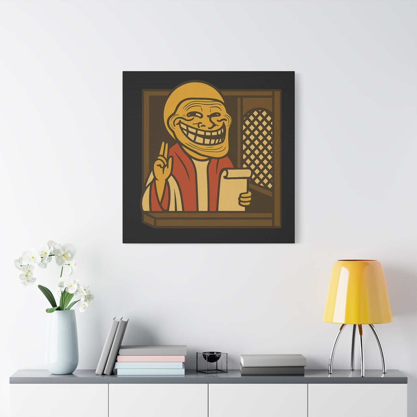St Troll "Confessions" Canvas Art