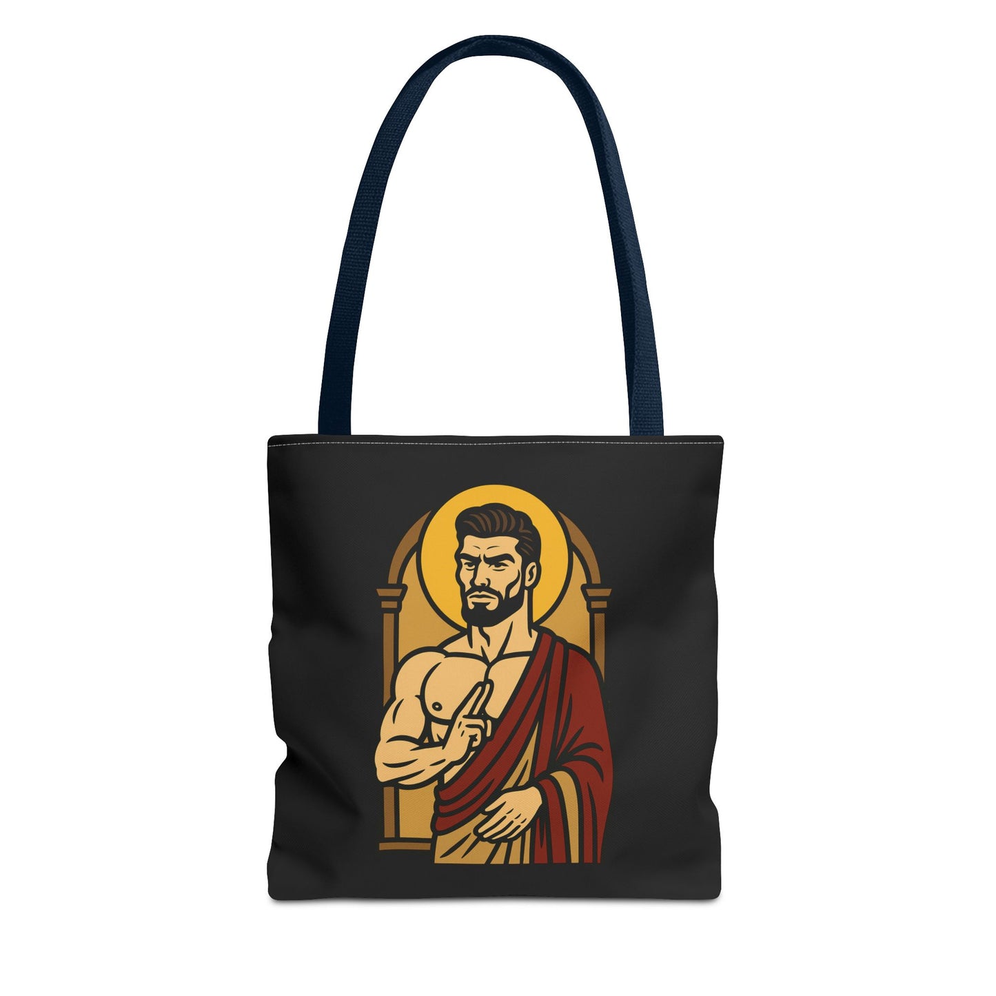 St Gigachad "Peace" Tote Bag