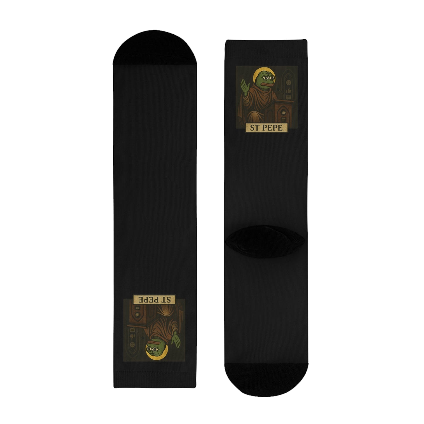 St Pepe "Preach" Crew Socks
