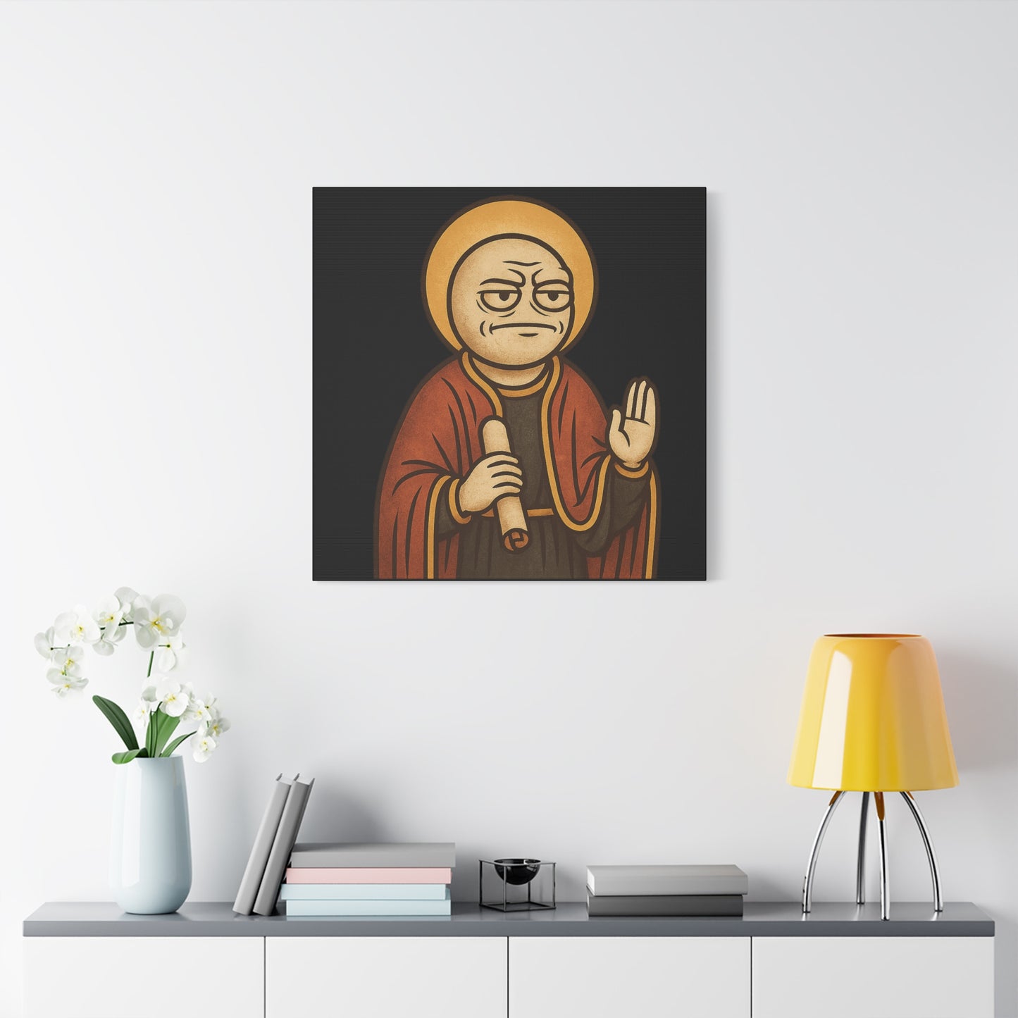 St Rage "Hold" Canvas, Stretched
