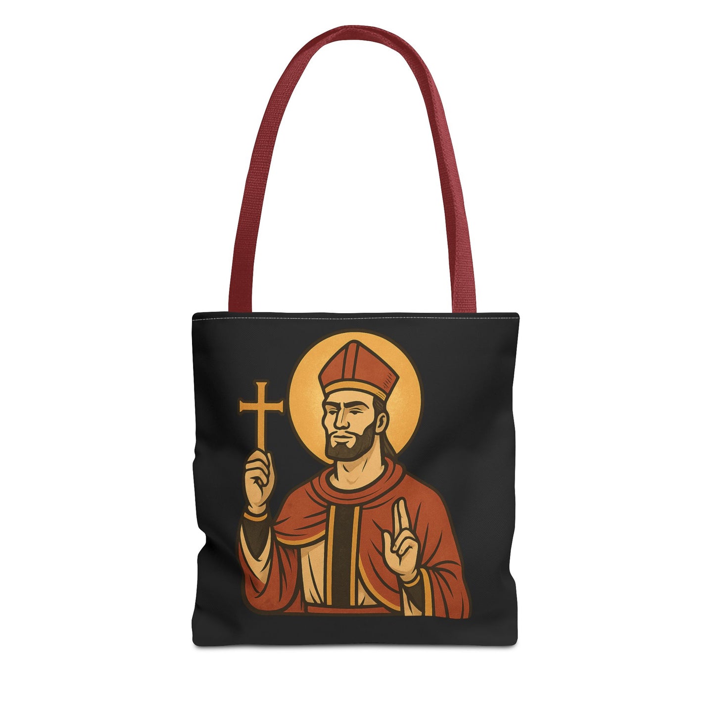 St Gigachad "Holy Habits" Tote Bag