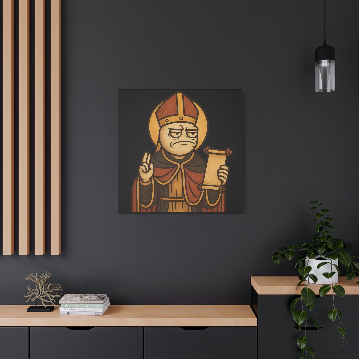 St Rage "Question" Canvas
