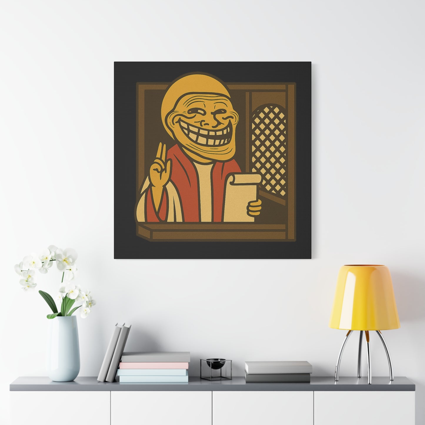 St Troll "Confessions" Canvas Art