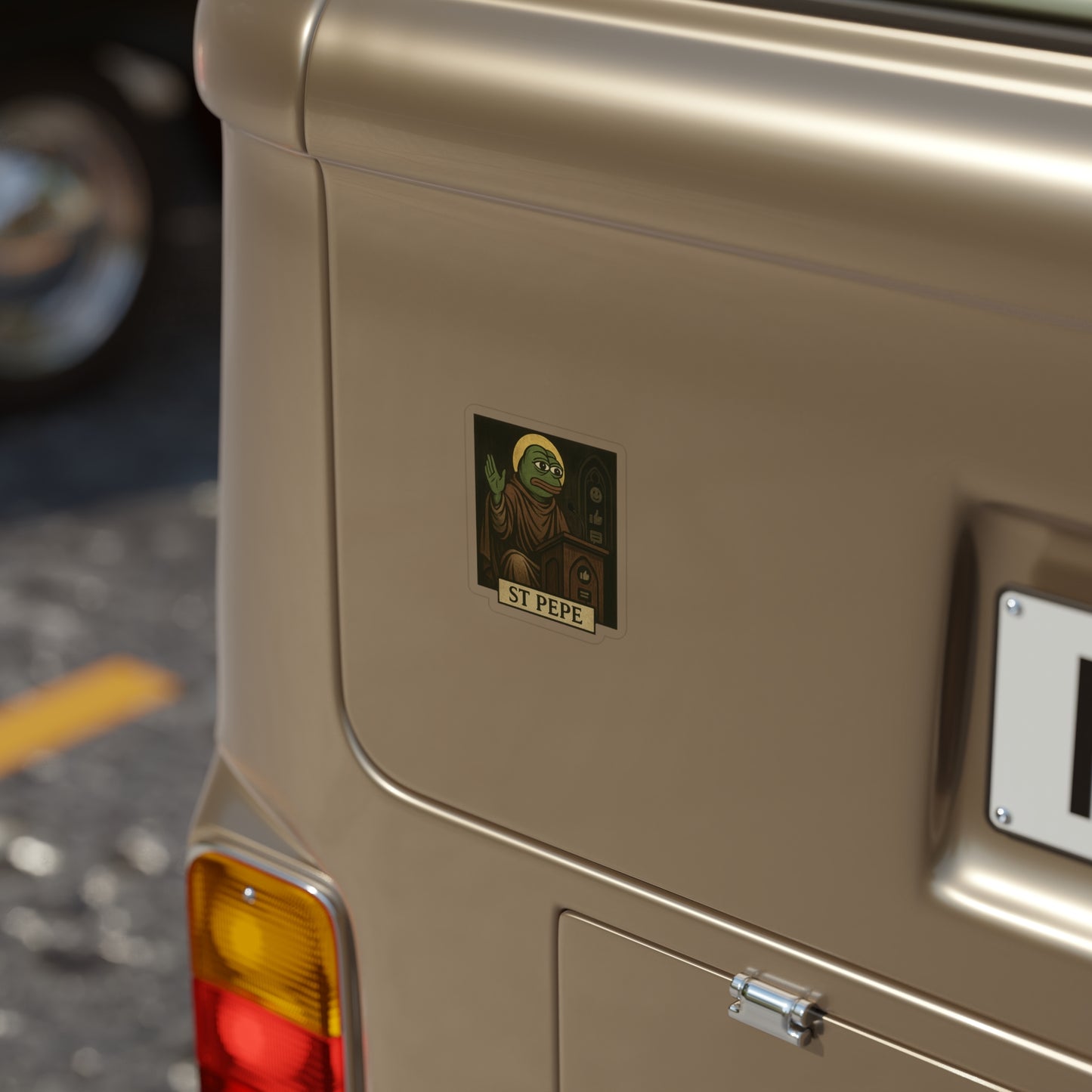 St Pepe "Preach" Stickers