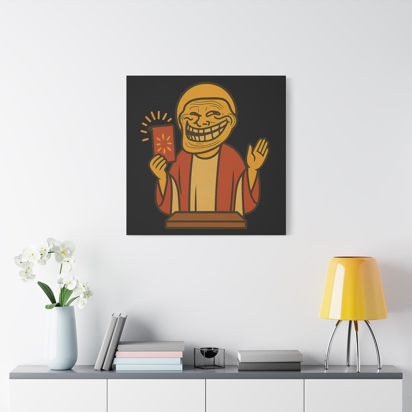St Troll "History" Canvas