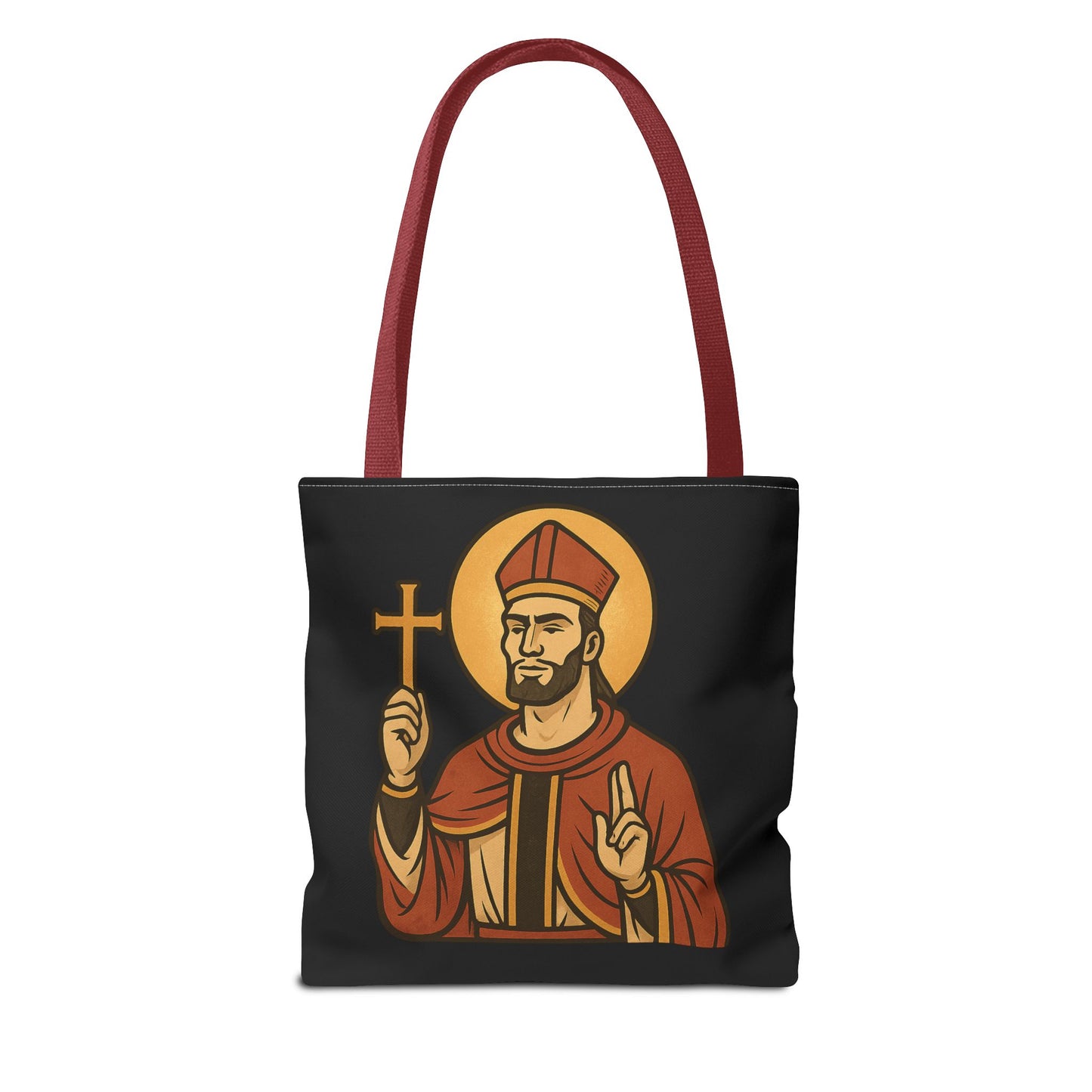 St Gigachad "Holy Habits" Tote Bag