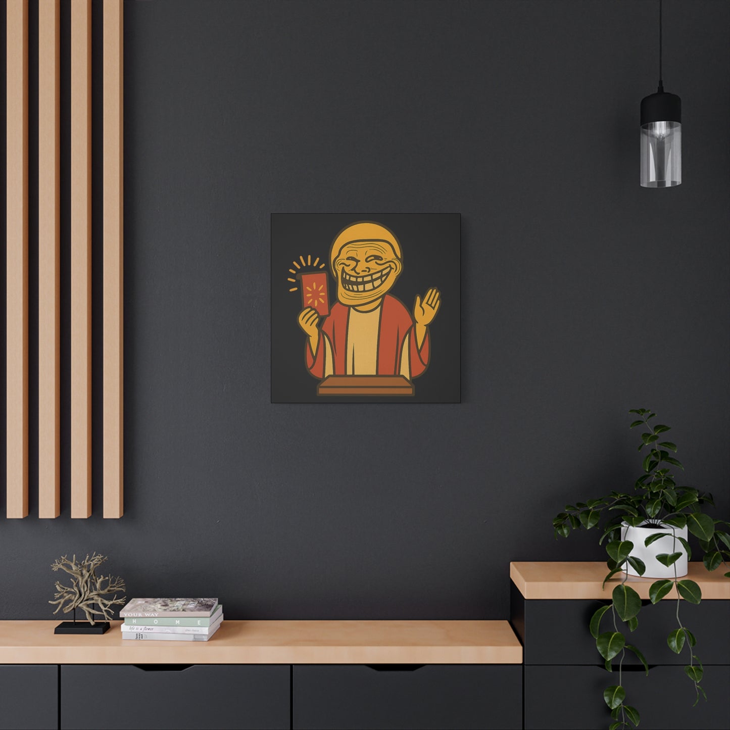 St Troll "History" Canvas