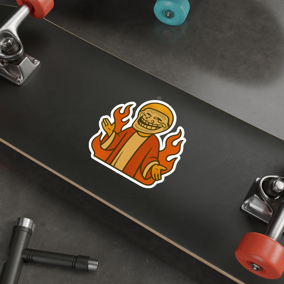 St Troll "Rage" Die-Cut Stickers