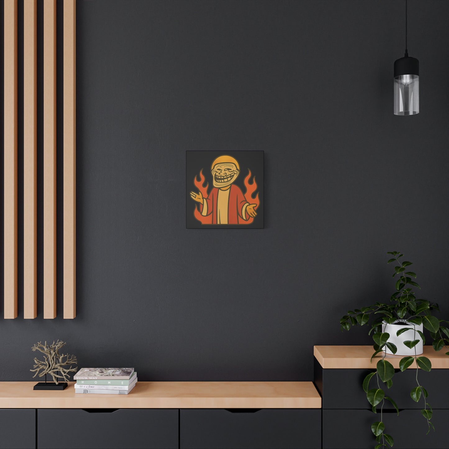 St Troll "Rage" Canvas Wall Art