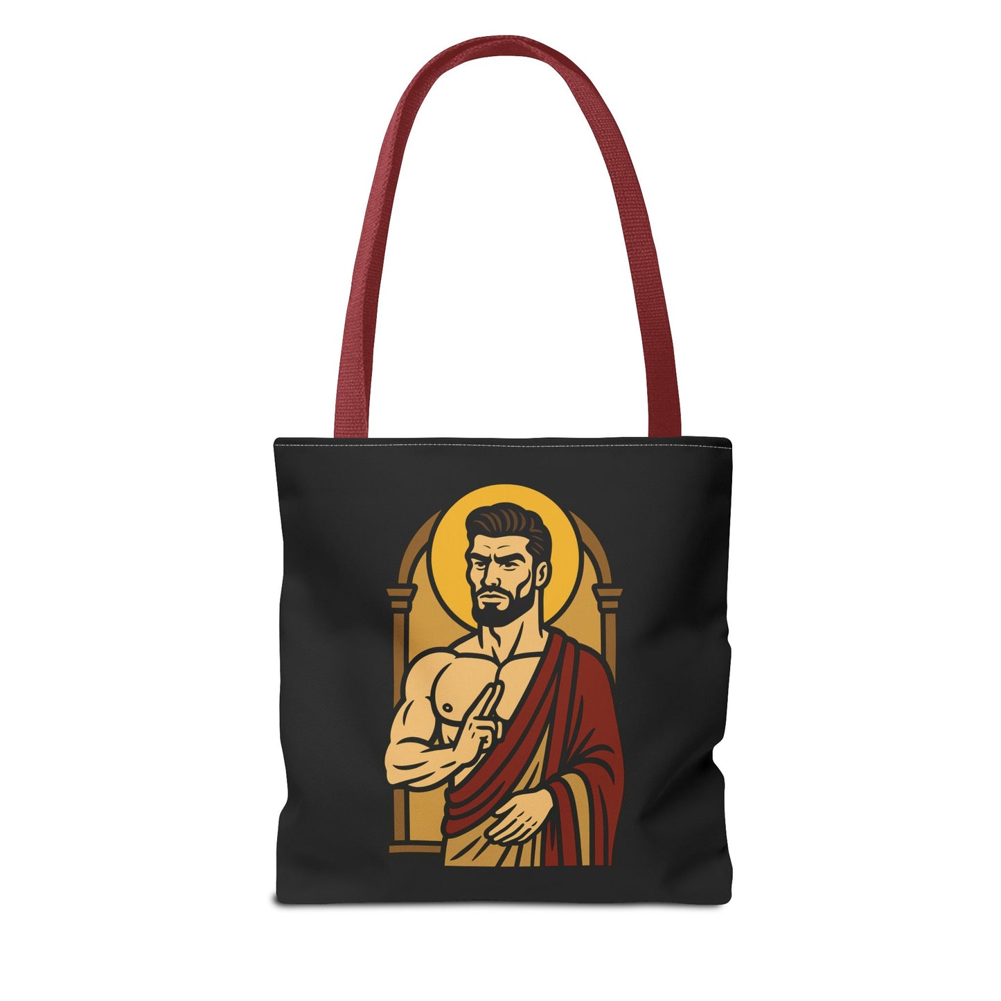 St Gigachad "Peace" Tote Bag