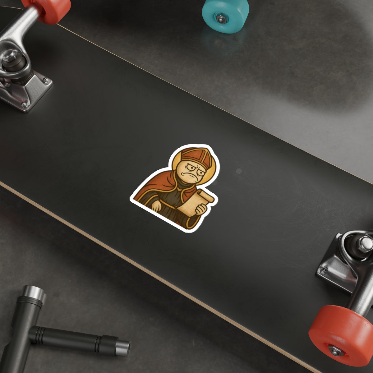 St Rage "Pause" Die-Cut Stickers
