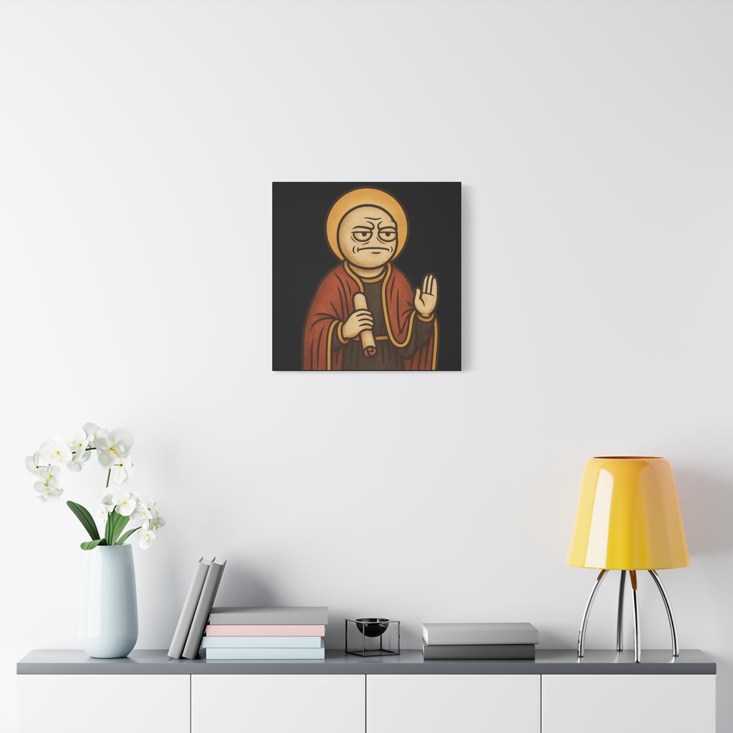 St Rage "Hold" Canvas, Stretched