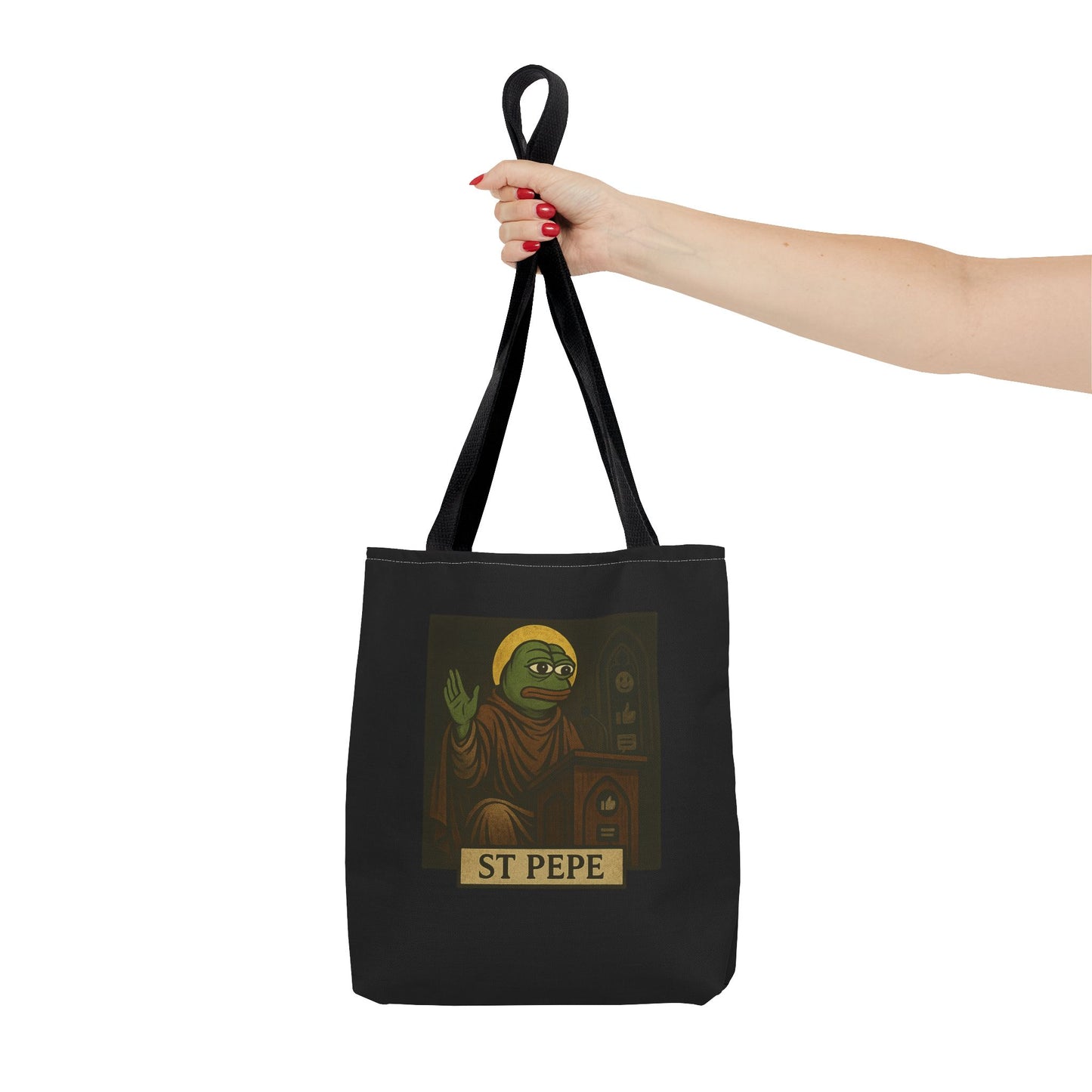 Saint Pepe "Preach" Tote Bag