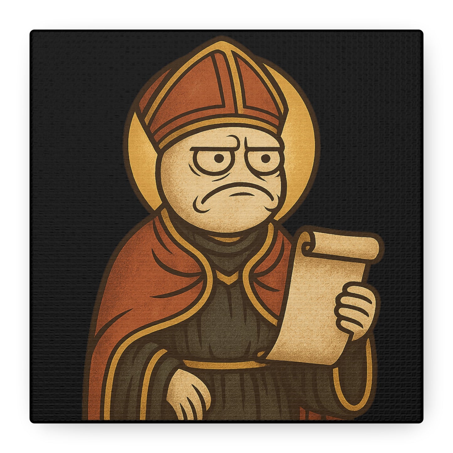 St Rage "Pause" Canvas