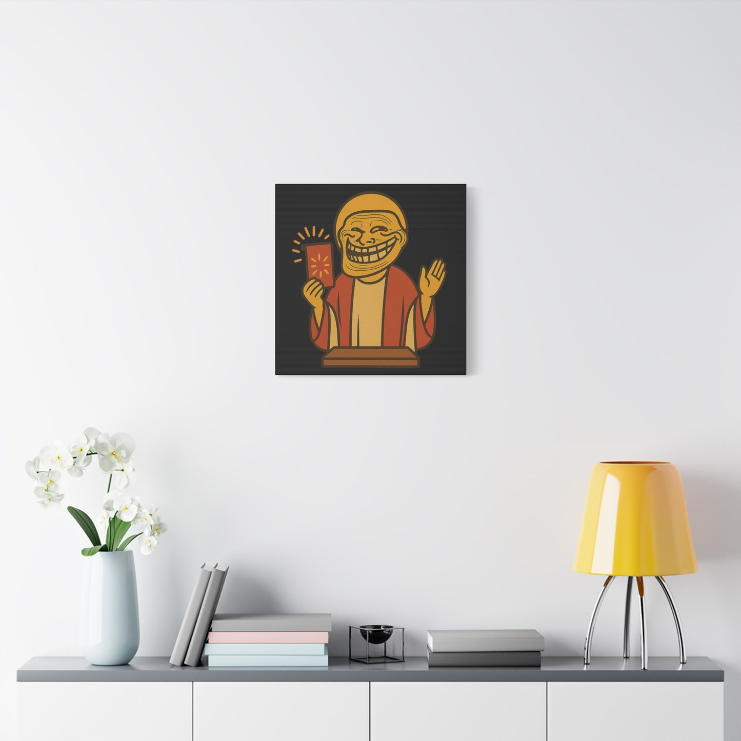 St Troll "History" Canvas