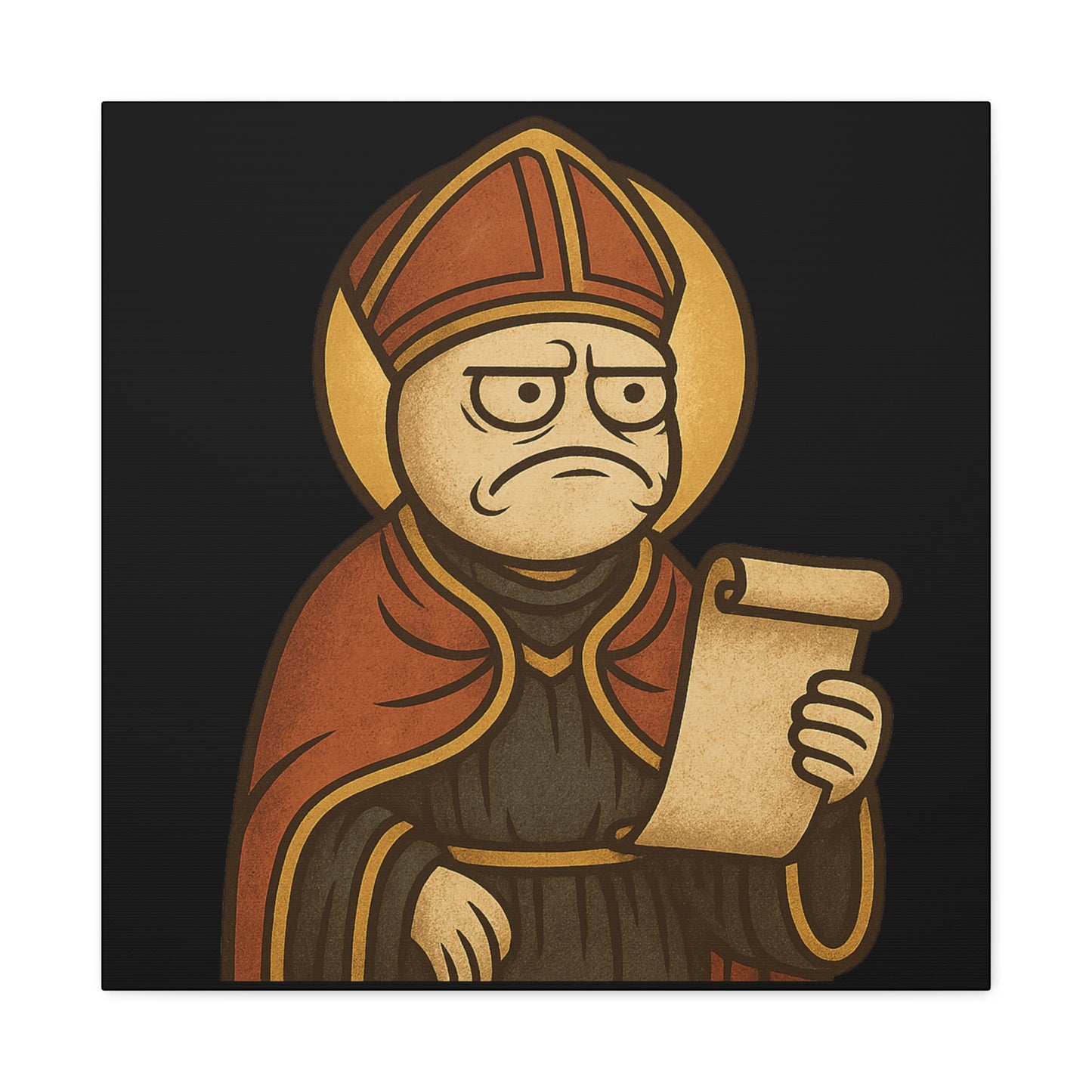 St Rage "Pause" Canvas