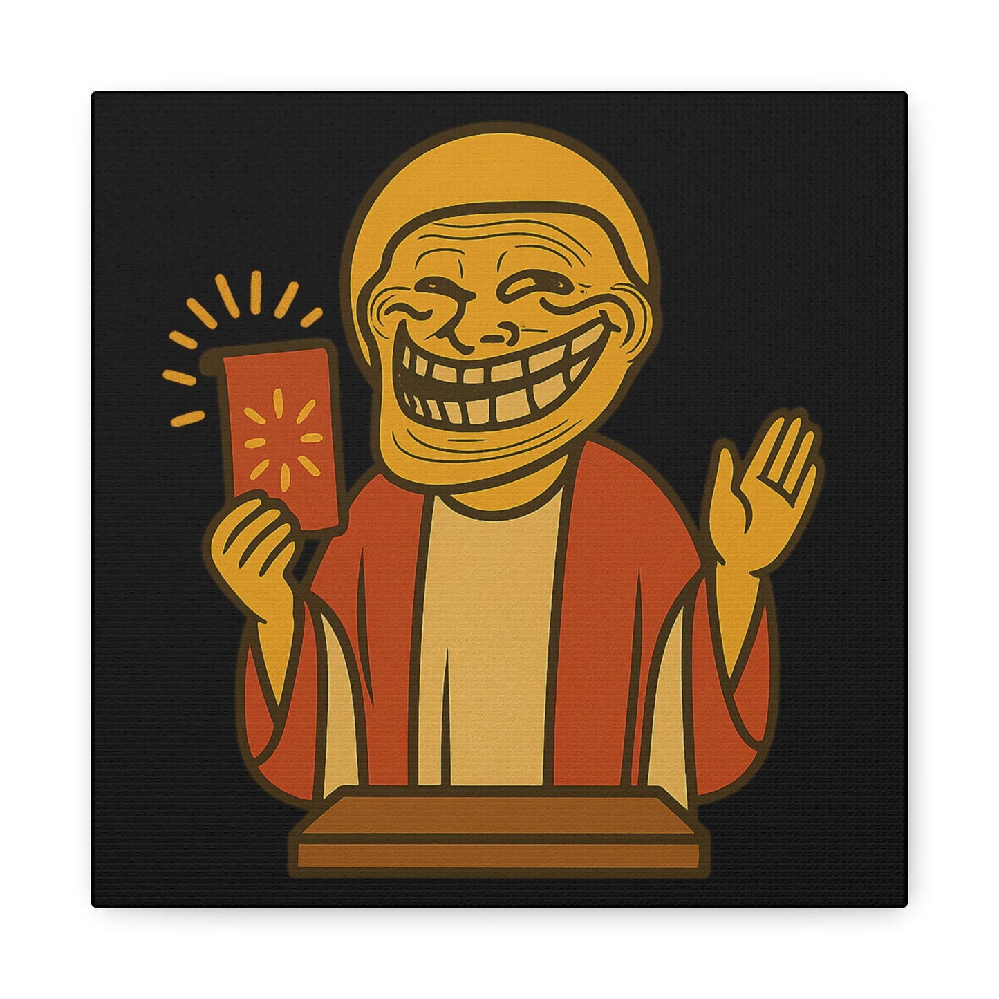 St Troll "History" Canvas