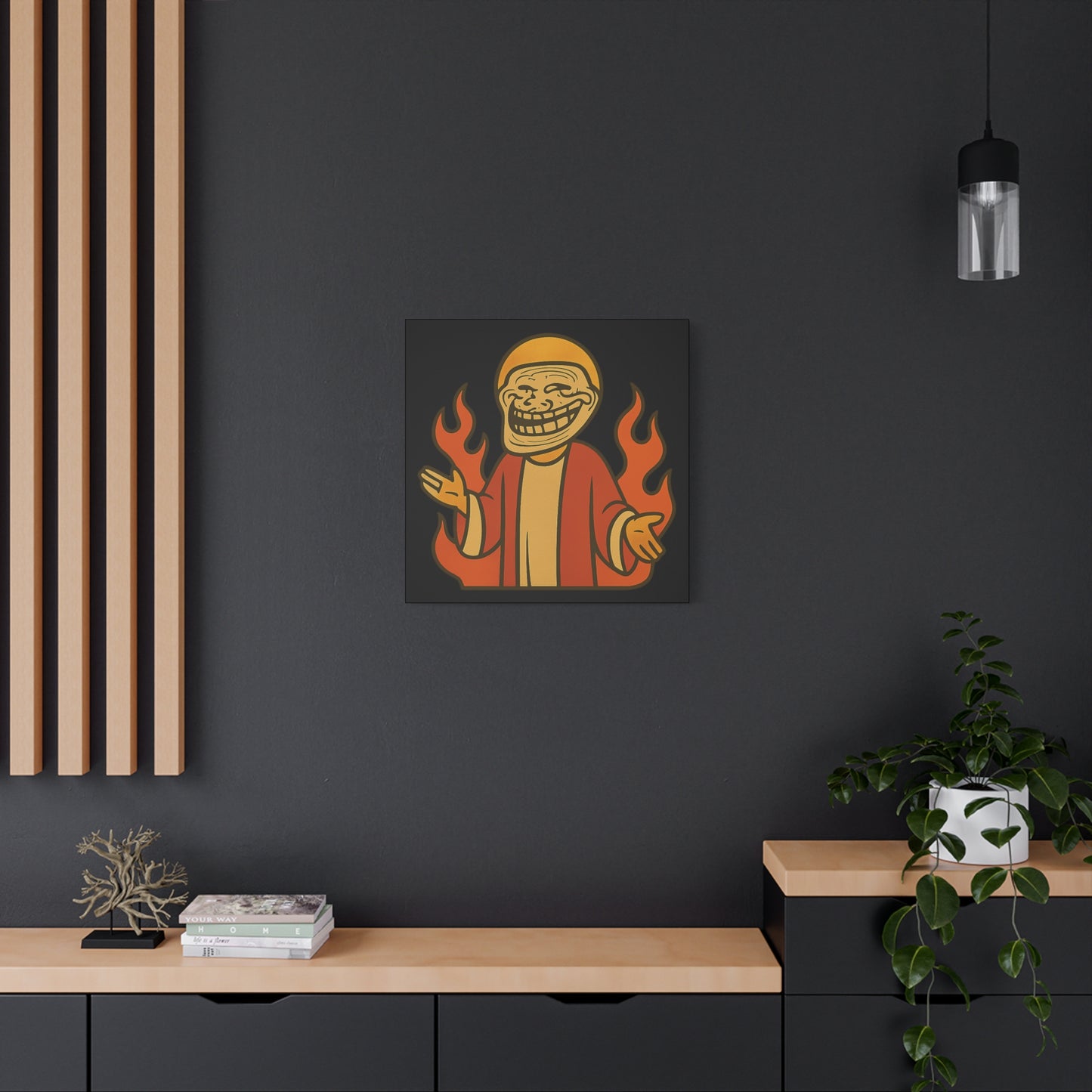 St Troll "Rage" Canvas Wall Art