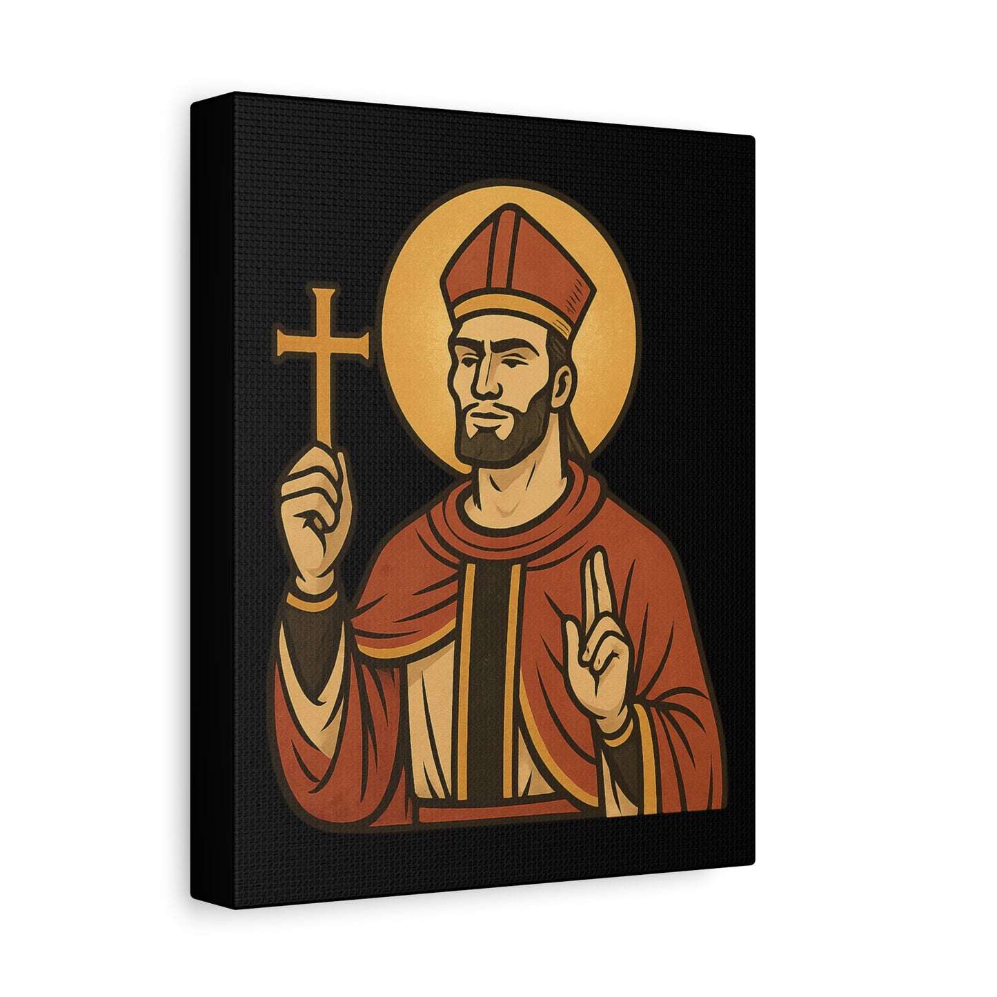 St Gigachad "Holy Habits" Canvas