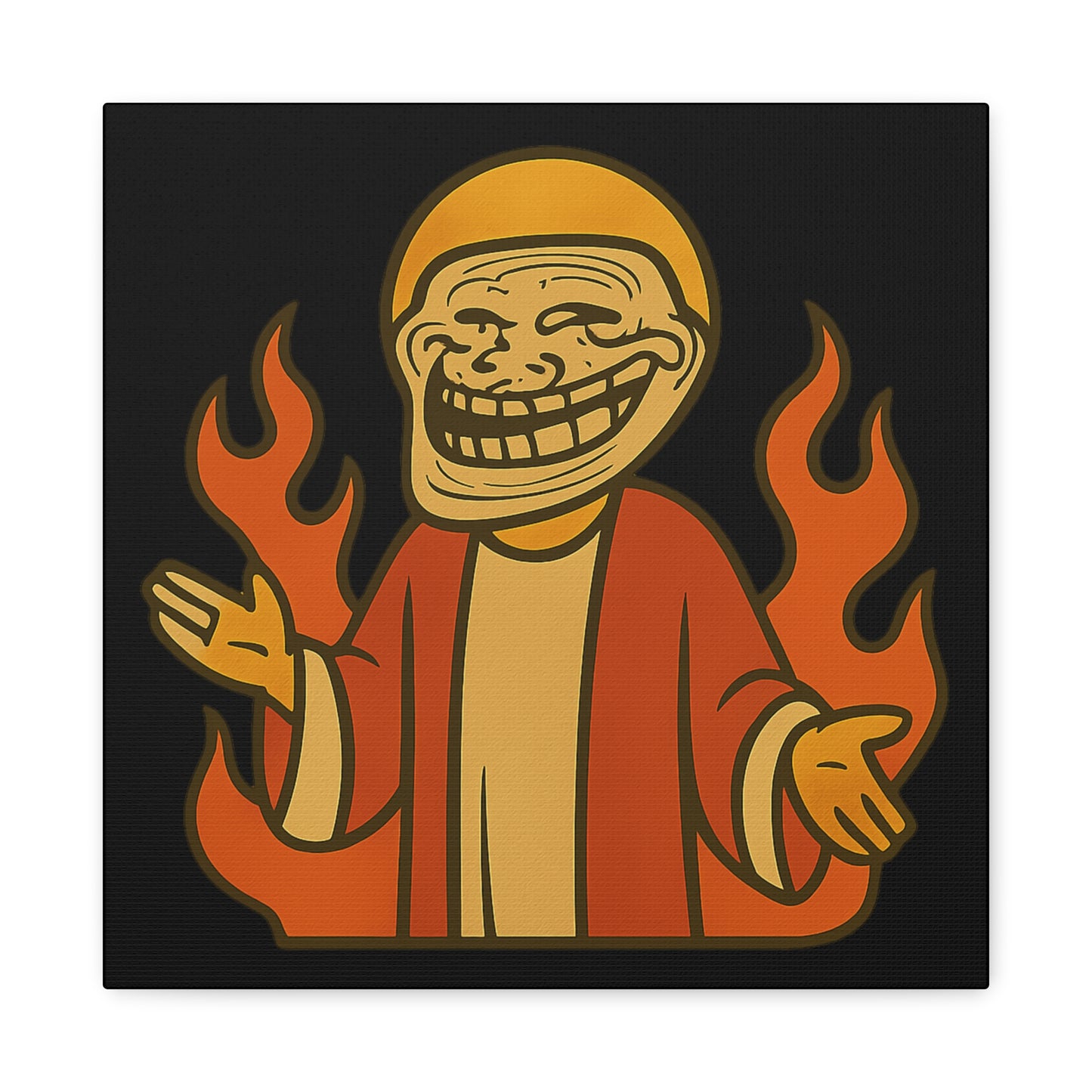 St Troll "Rage" Canvas Wall Art