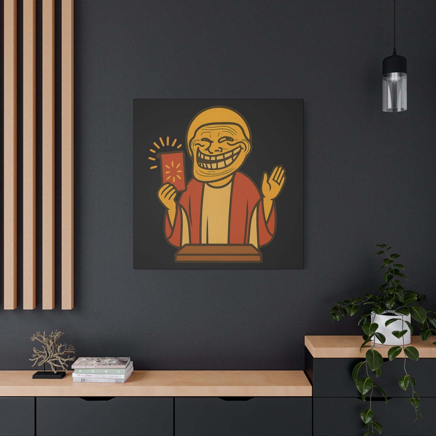 St Troll "History" Canvas