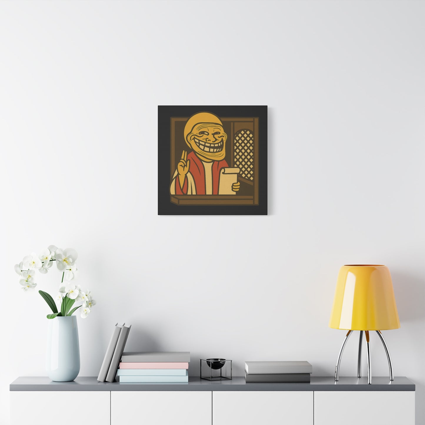 St Troll "Confessions" Canvas Art