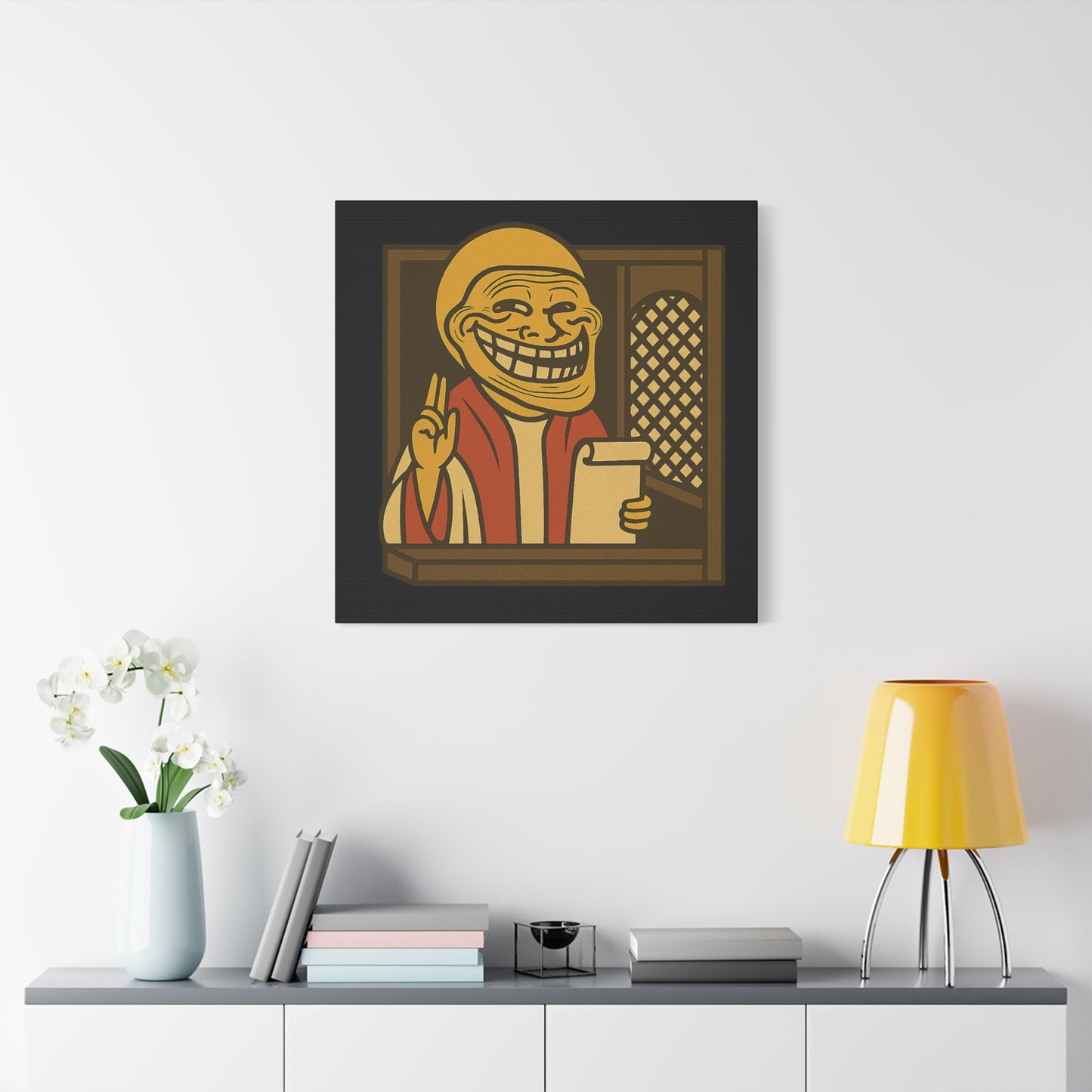 St Troll "Confessions" Canvas Art