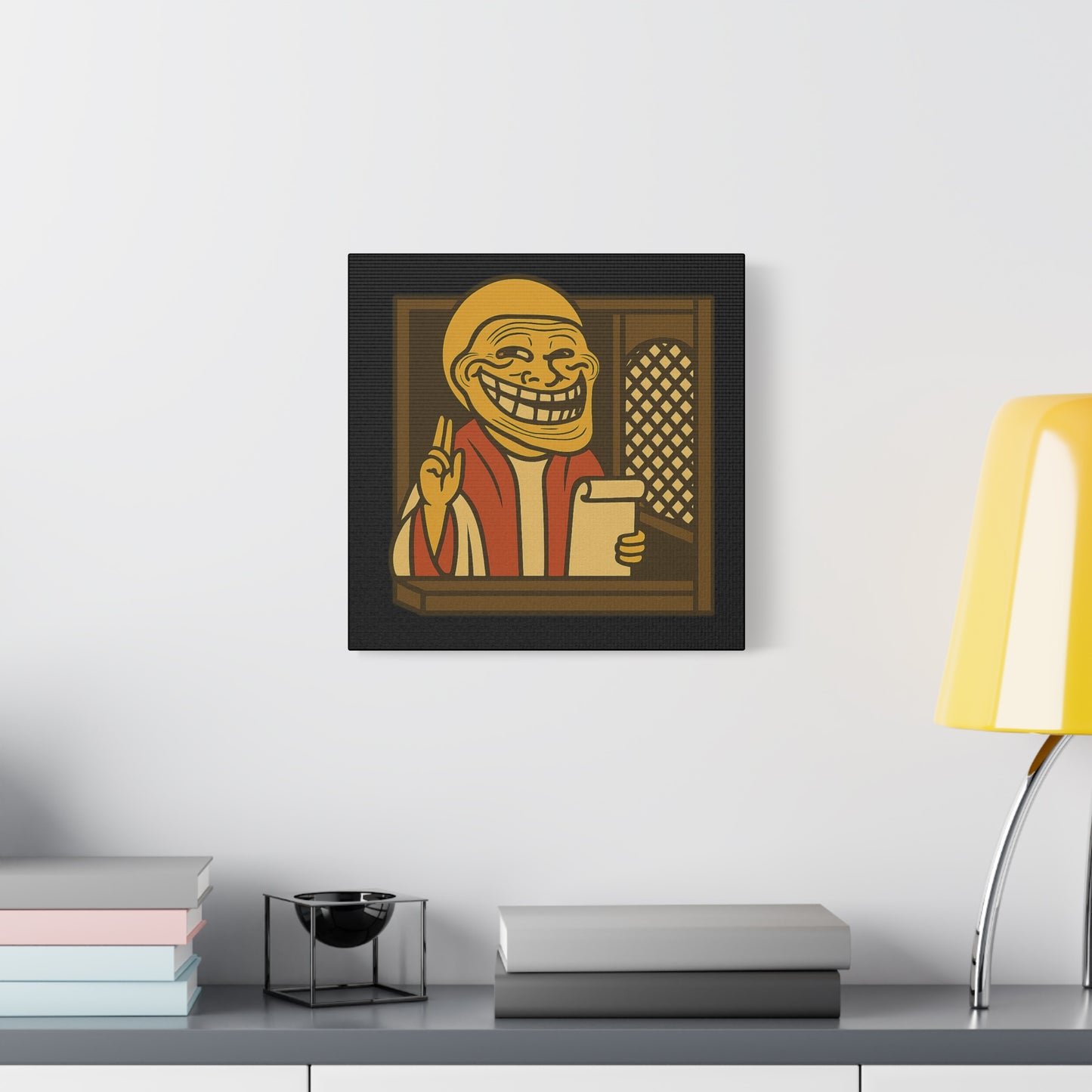 St Troll "Confessions" Canvas Art