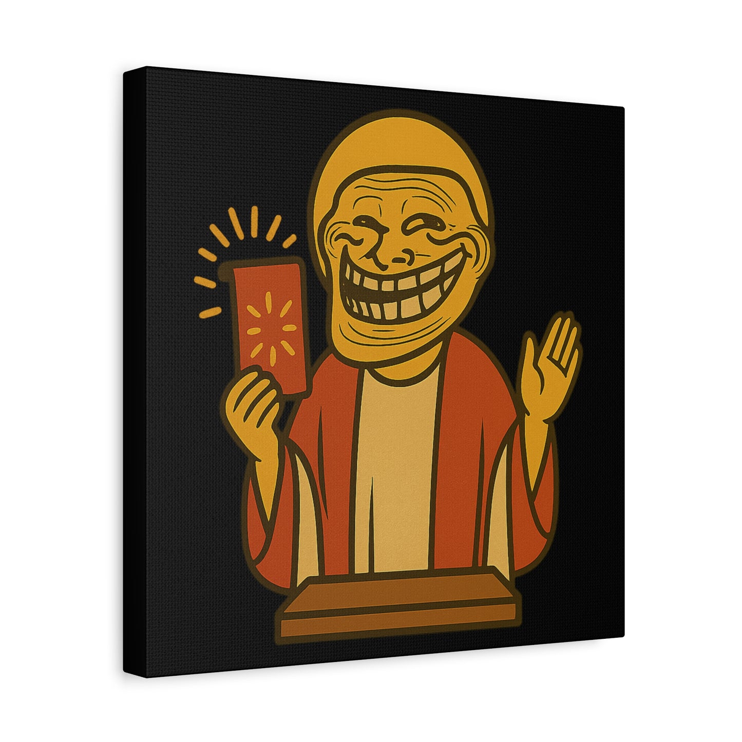 St Troll "History" Canvas