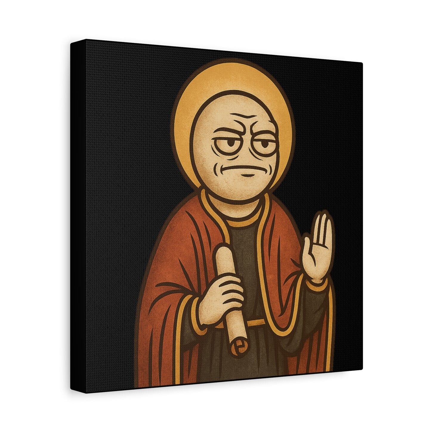 St Rage "Hold" Canvas, Stretched