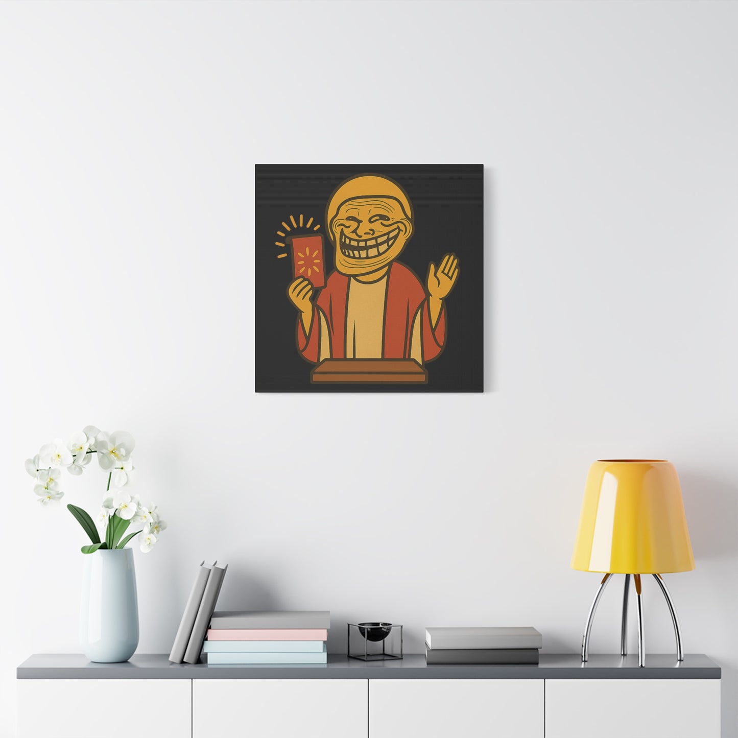 St Troll "History" Canvas