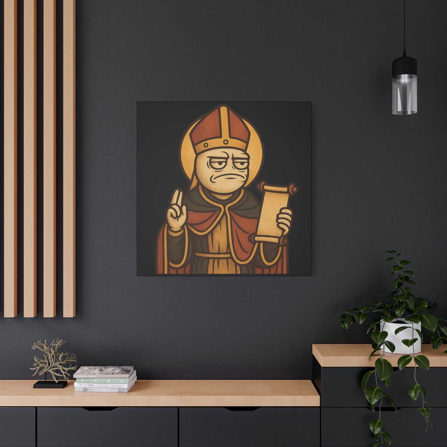 St Rage "Question" Canvas