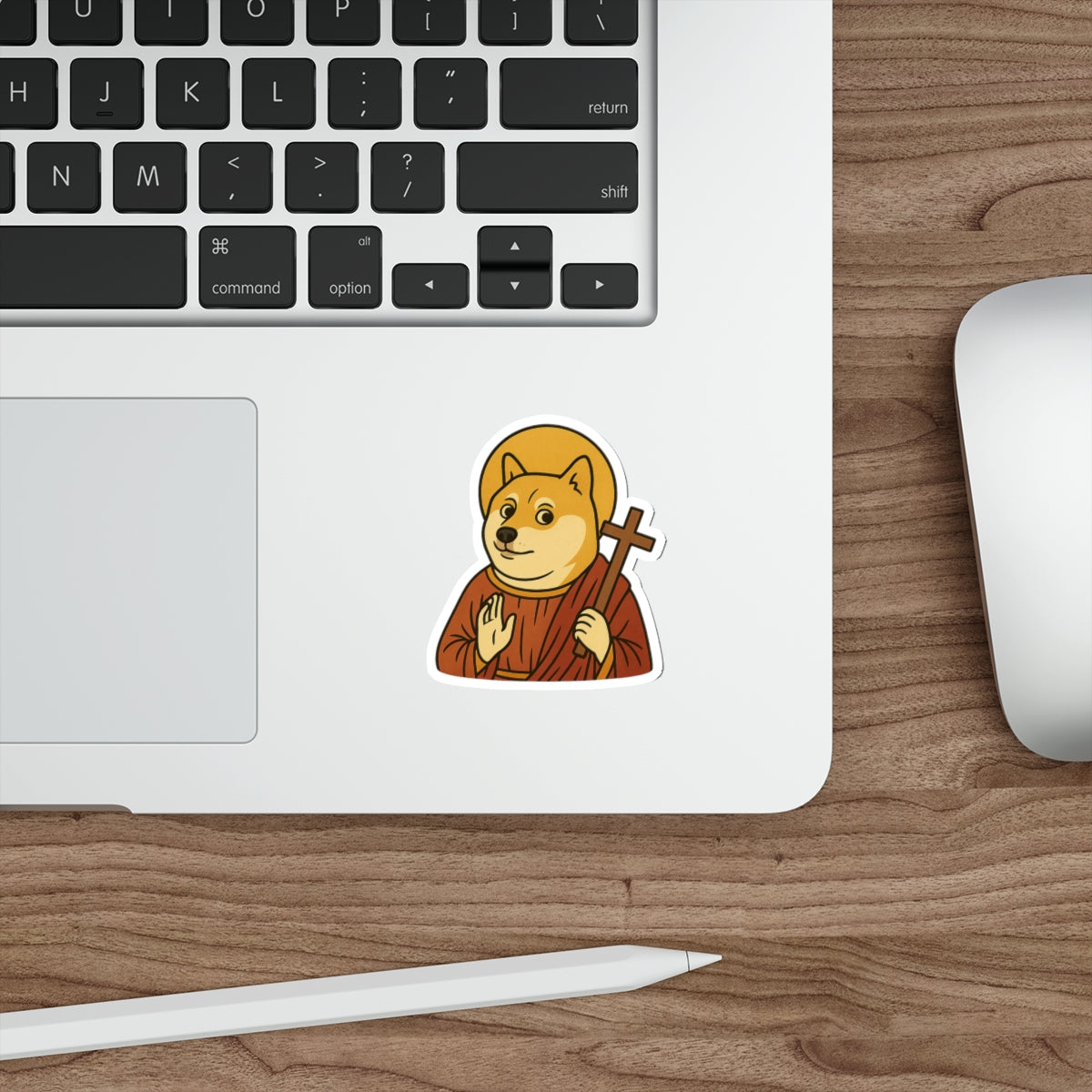 St Doge "Saint" Die-Cut Stickers