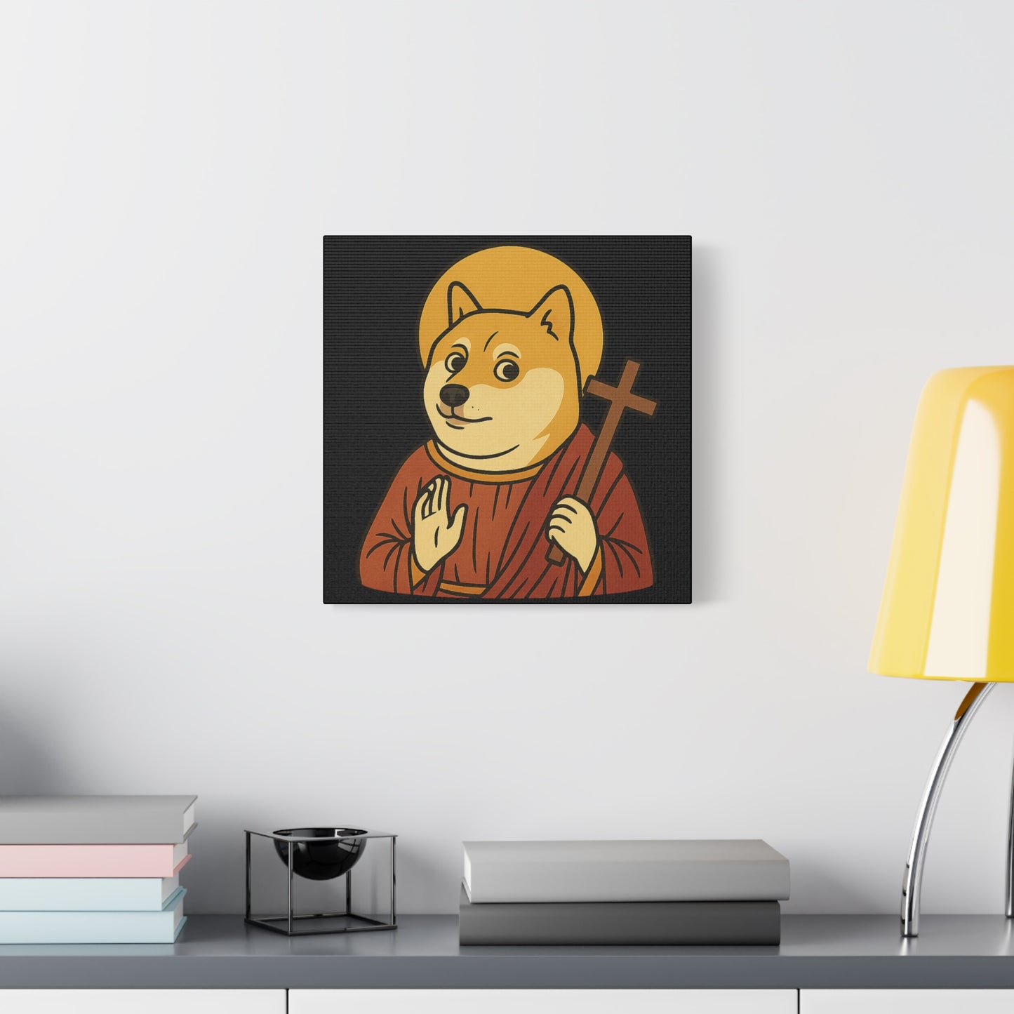 St Doge "Saint" Canvas