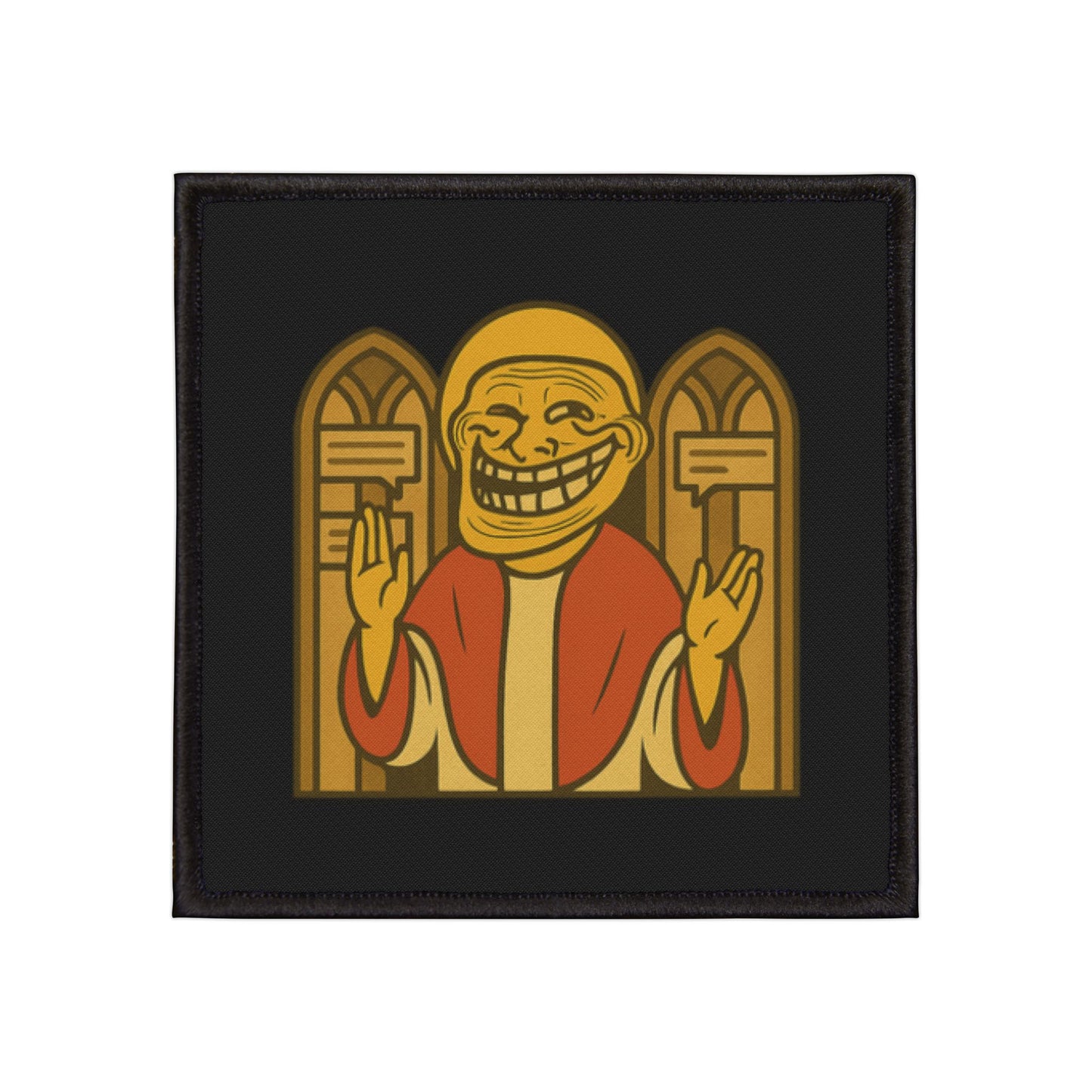 St Troll "Holy Comments" Iron-On Patch