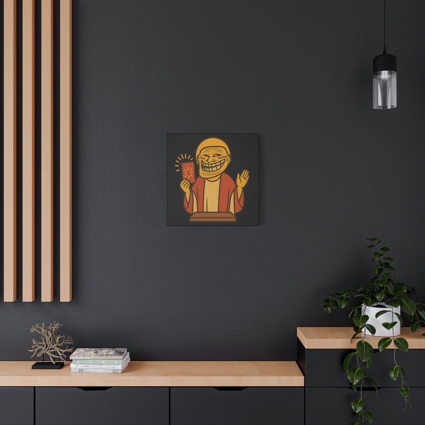 St Troll "History" Canvas