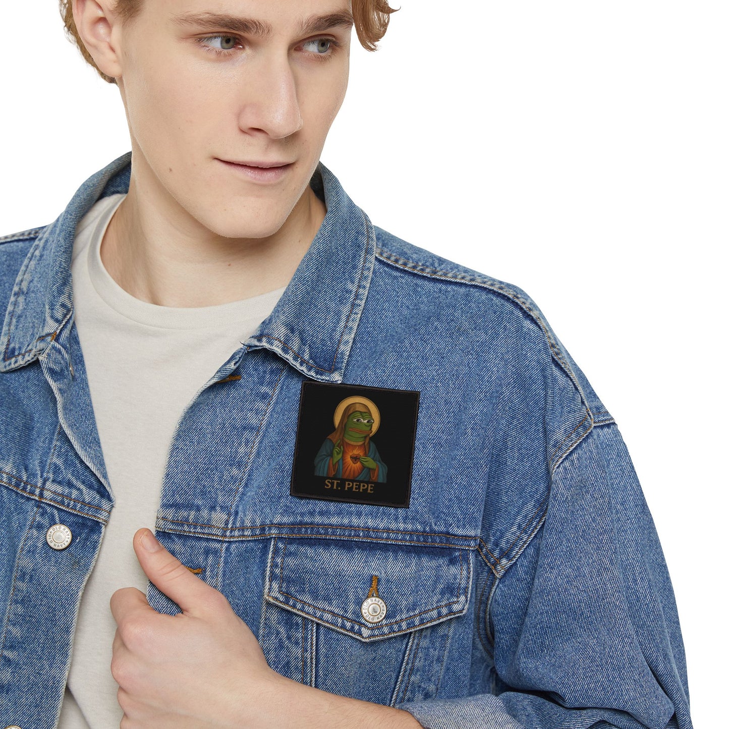 St Pepe "Our Savior" Iron-On Patch