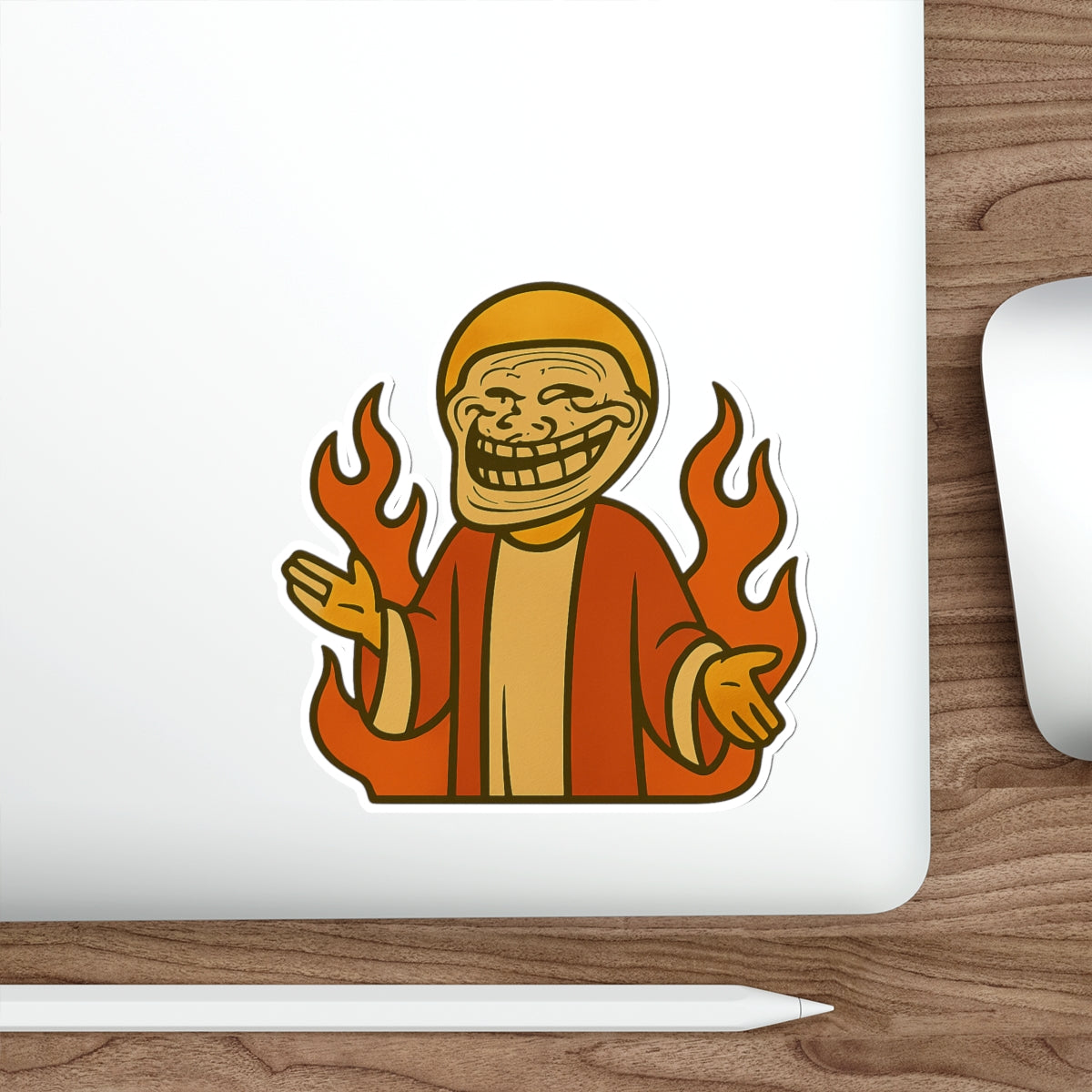 St Troll "Rage" Die-Cut Stickers