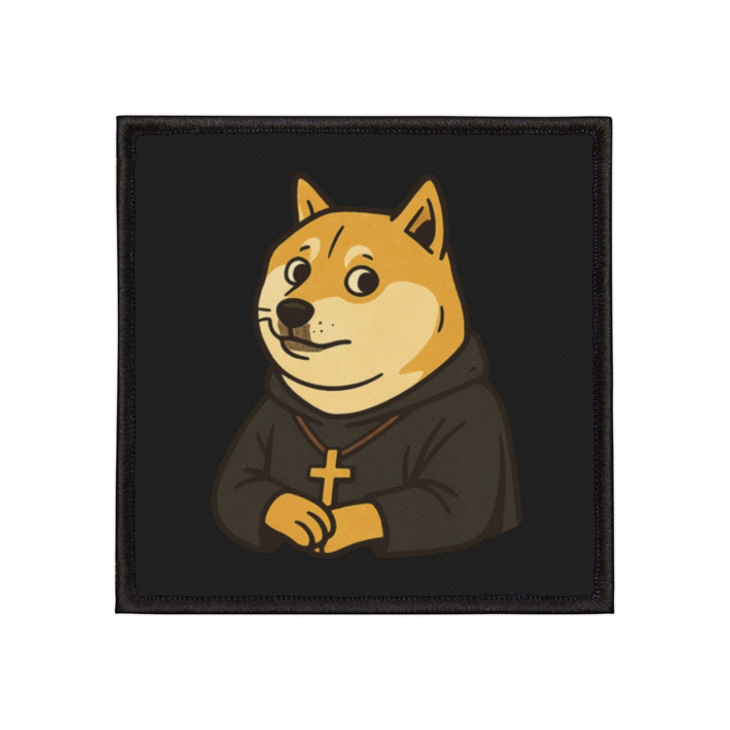 St Doge "Monk" Iron-On Patch