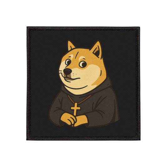 St Doge "Monk" Iron-On Patch