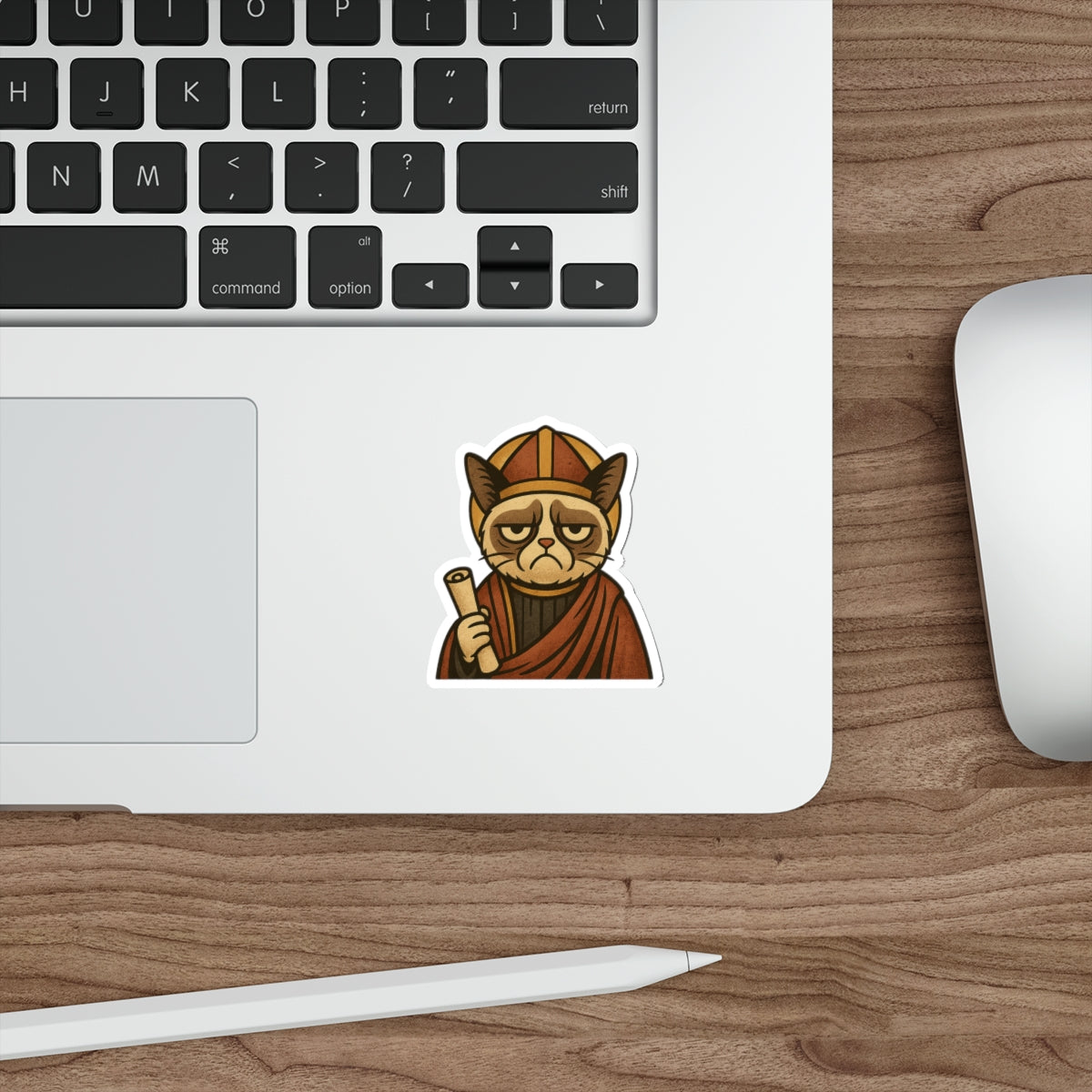 St Grumpy Cat "Holy Receipts" Die-Cut Stickers