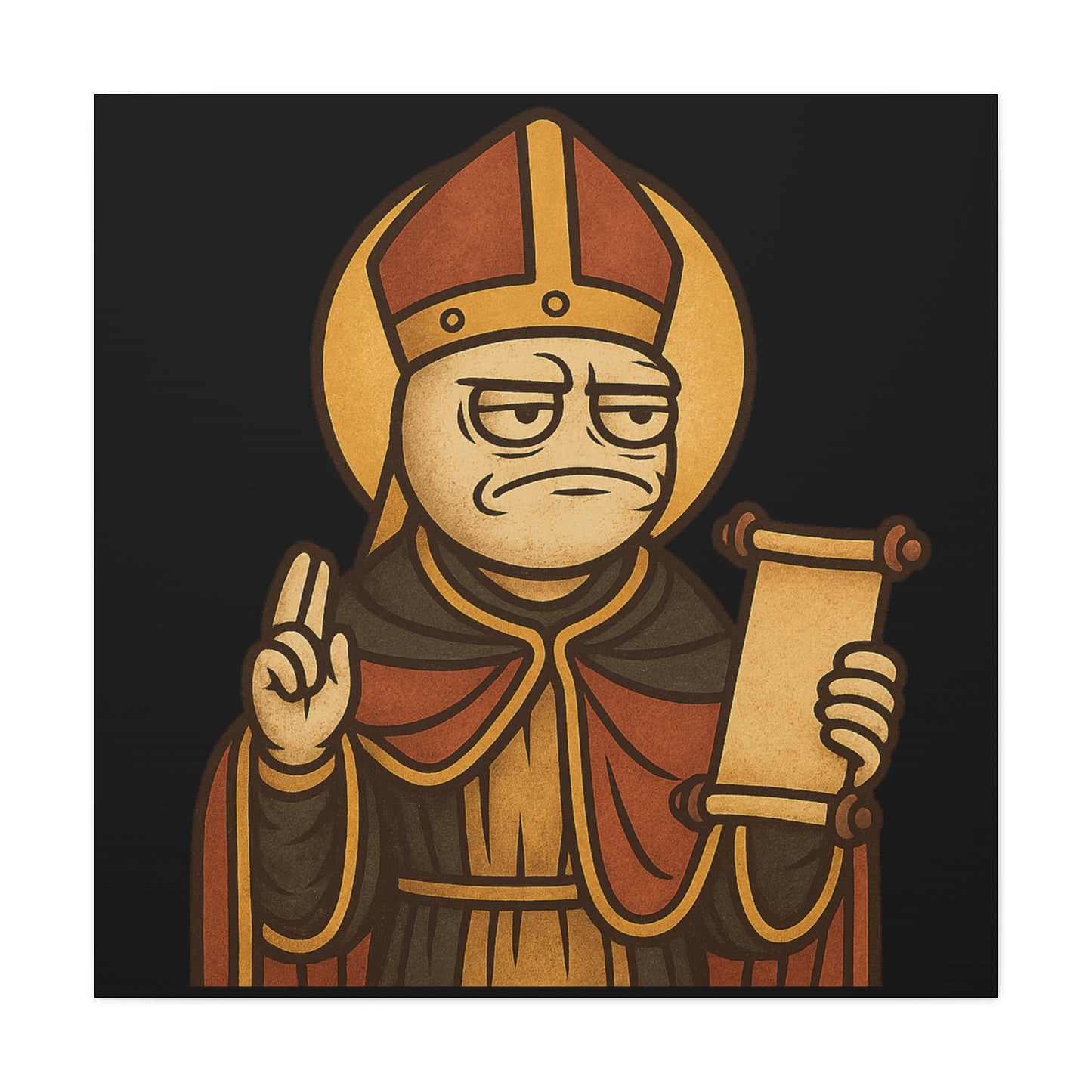 St Rage "Question" Canvas