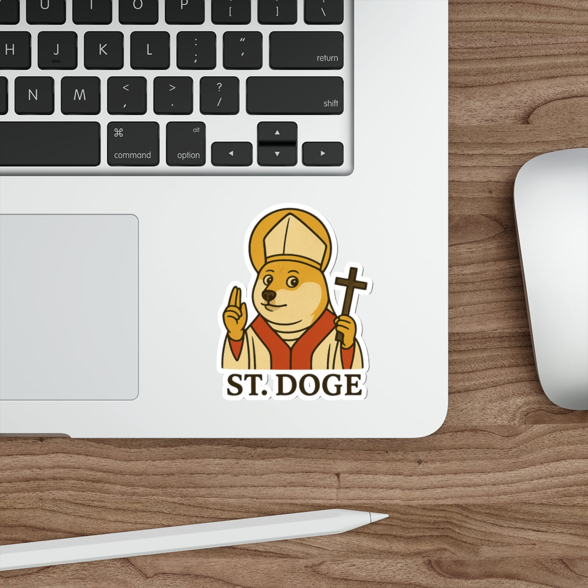 St Doge "Holy" Sticker