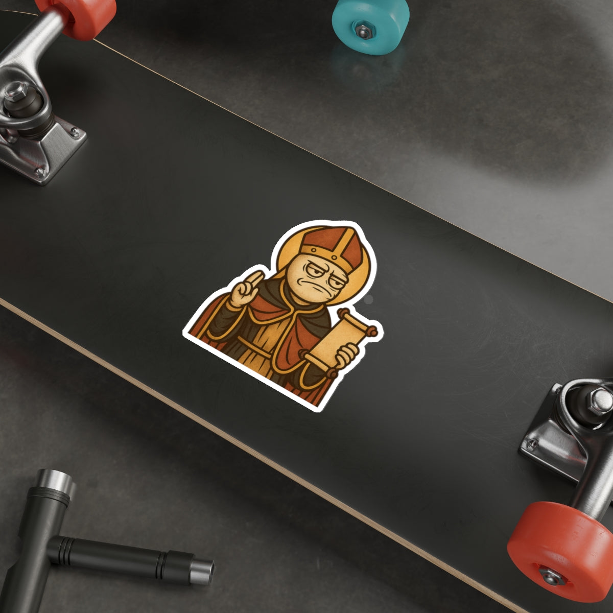St Rage "Question" Die-Cut Stickers