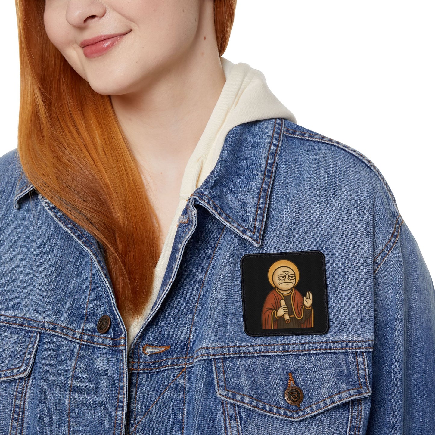 St Rage "Hold" Iron-On Patches