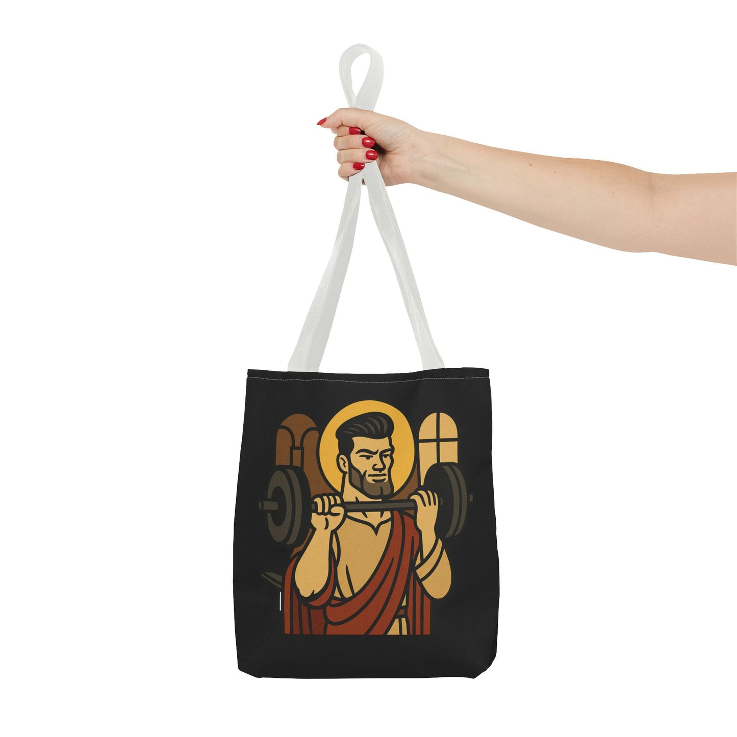 St Gigachad "The Strong" Tote Bag